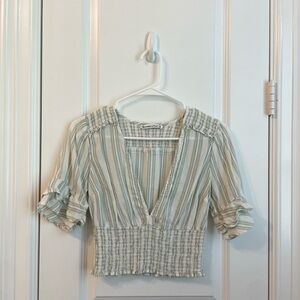 Abercrombie and Fitch Stripped Blouse